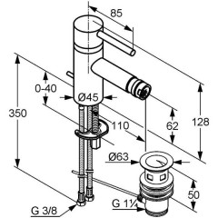 Смеситель Kludi Bozz 385330576