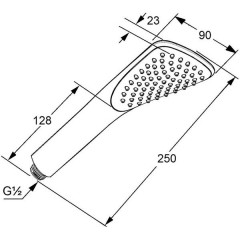 Лейка Kludi Fizz 676004300