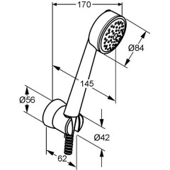 Душевая система Kludi Zenta 606509100