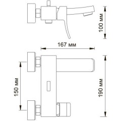 Смеситель WasserKRAFT Exter 1601