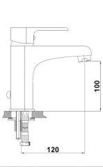 Смеситель GPD Atros MLB65