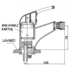 Смеситель GPD Kalipso MBD20