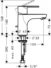 Смеситель Hansgrohe Talis E2 31612