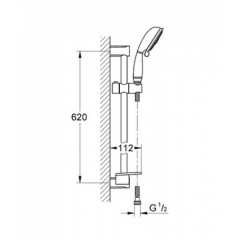 Душевая система Grohe Tempesta New Cosmopolitan 27787 000
