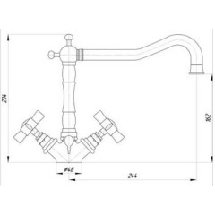 Смеситель Migliore Princeton BN.PRN-851