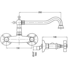 Смеситель Migliore Princeton BN.PRN-852