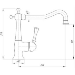 Смеситель Migliore Dallas BN.DLS-6882