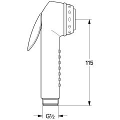 Гигиенический душ Grohe Relexa 28020F00
