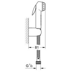Гигиенический душ Grohe Relexa 27513000