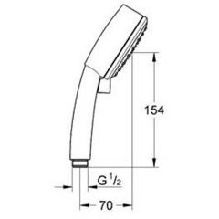 Лейка Grohe Tempesta Cosmopolitan 27571000