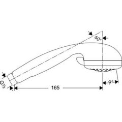 Лейка Hansgrohe Croma Variojet 28513000