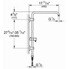 Душевая система Grohe Rainshower 27031000