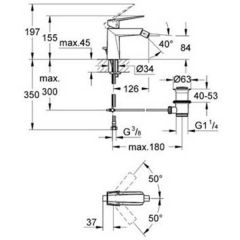 Смеситель Grohe Allure Brilliant 23117000