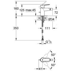 Смеситель Grohe BauEdge 23332000