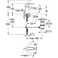 Смеситель Grohe Eurostyle Cosmopolitan 33565002