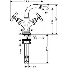 Смеситель Hansgrohe Axor Montreux 16520000