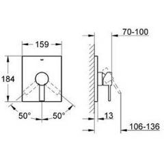 Смеситель Grohe Allure 19317000