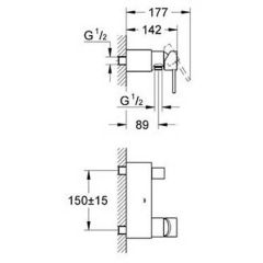 Смеситель Grohe Allure 32149000