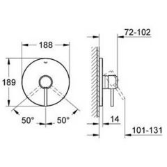 Смеситель Grohe Atrio New 19463001