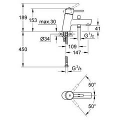 Смеситель Grohe Concetto 32701001