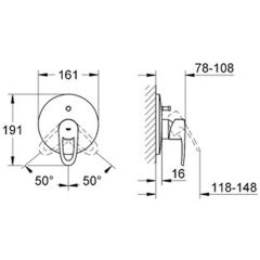 Смеситель Grohe Europlus 19536001