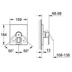 Смеситель Grohe Quadra 19455000