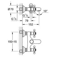 Смеситель Grohe Sinfonia 25030000