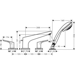 Смеситель Hansgrohe Focus 31936000