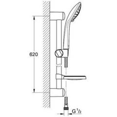 Душевая система Grohe Euphoria 110 Massage 27231001