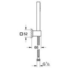 Душевая система Grohe Euphoria Cube 27889000
