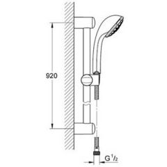 Душевая система Grohe Relexa New 27215000