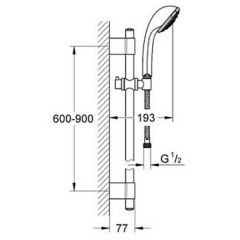 Душевая система Grohe Relexa New 28933000