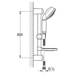 Душевая система Grohe Relexa Rustic 27141000