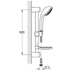 Душевая система Grohe Relexa Trio 27209000