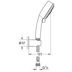 Душевая система Grohe Tempesta Cosmopolitan 27850000