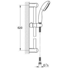 Душевая система Grohe Tempesta New 27644000