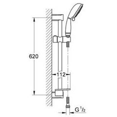 Душевая система Grohe Tempesta New Rustic 27609000