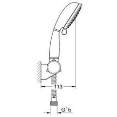Душевая система Grohe Tempesta New Rustic 27805000