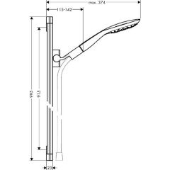 Душевая система Hansgrohe PuraVida 27853000