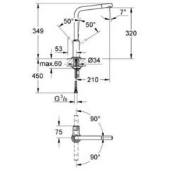 Смеситель Grohe Atrio 7 32136001