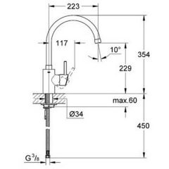 Смеситель Grohe Concetto 32661DC1