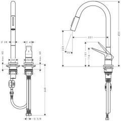 Смеситель Hansgrohe Axor Citterio M 34822000