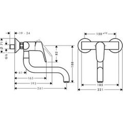 Смеситель Hansgrohe Focus 31825000