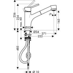 Смеситель Hansgrohe Talis S 32841000
