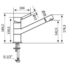Смеситель Gro Welle Wassermelon WSM771