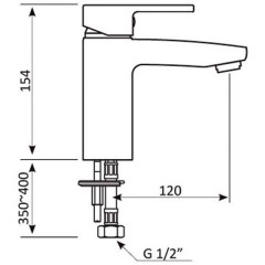 Смеситель Gro Welle Mandarin MDR711