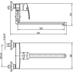 Смеситель Gro Welle Apfel APF722