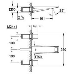 Смеситель Grohe Allure Brilliant 20346000