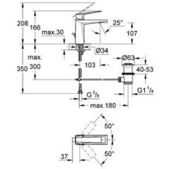 Смеситель Grohe Allure Brilliant 23029000
