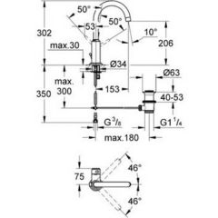 Смеситель Grohe Atrio New 32042001